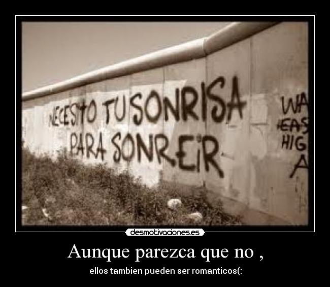 Aunque parezca que no , -