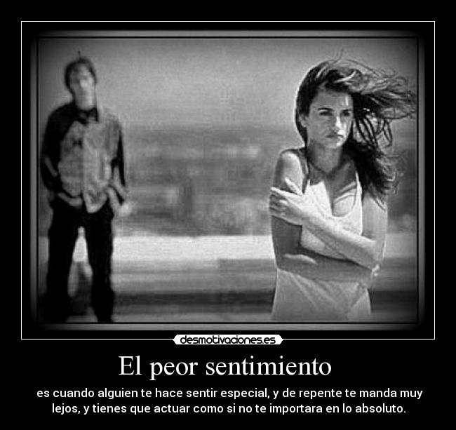 El peor sentimiento  - 
