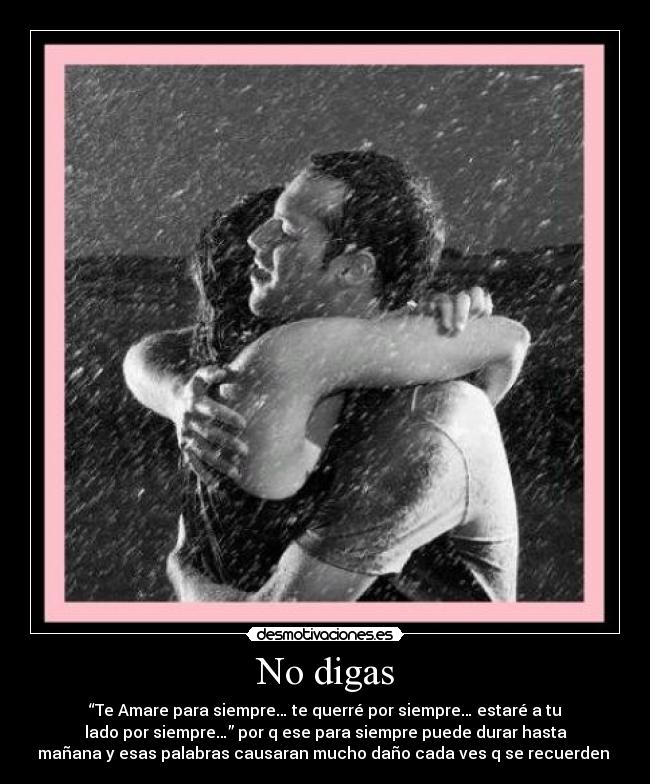 No digas - 