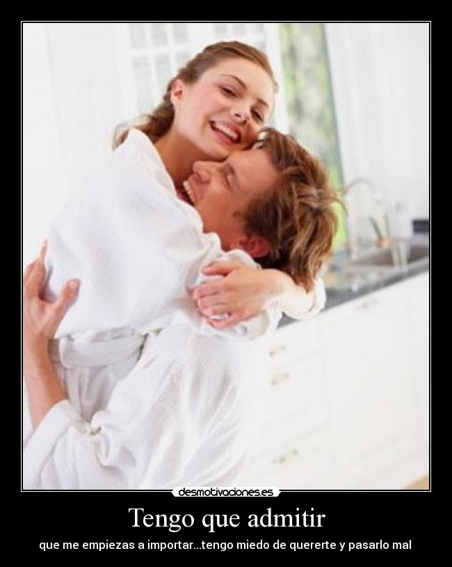 Tengo que admitir - 