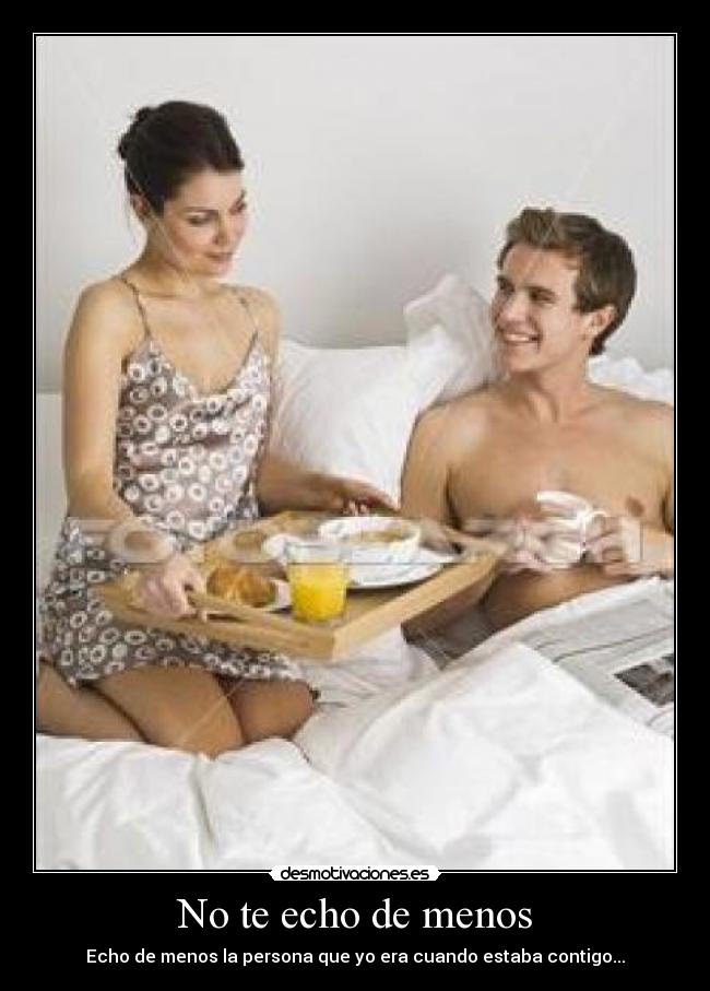 No te echo de menos - 