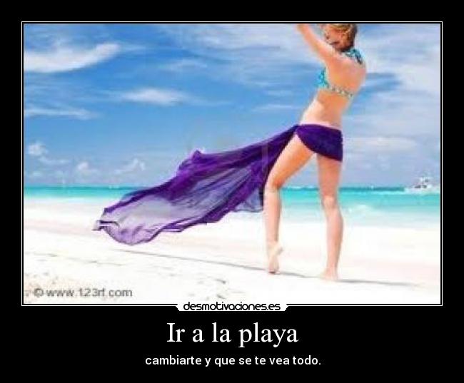 Ir a la playa - 
