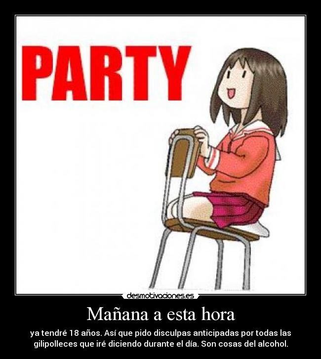 Mañana a esta hora - 