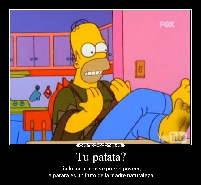 carteles patata desmotivaciones