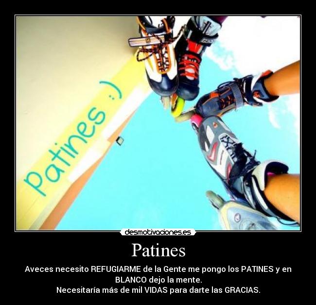 carteles patines desmotivaciones