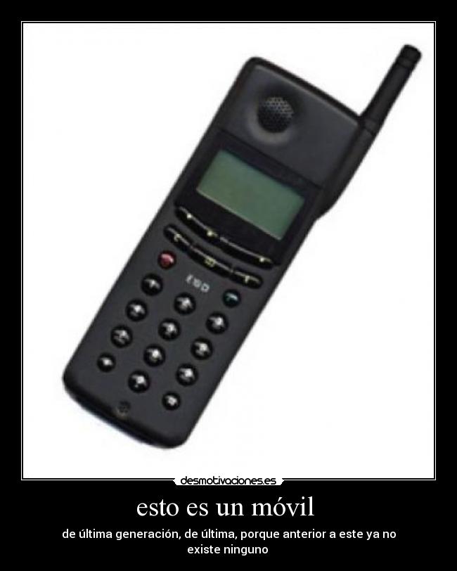 esto es un móvil  - 