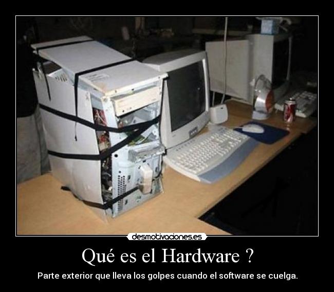 carteles hardwar desmotivaciones