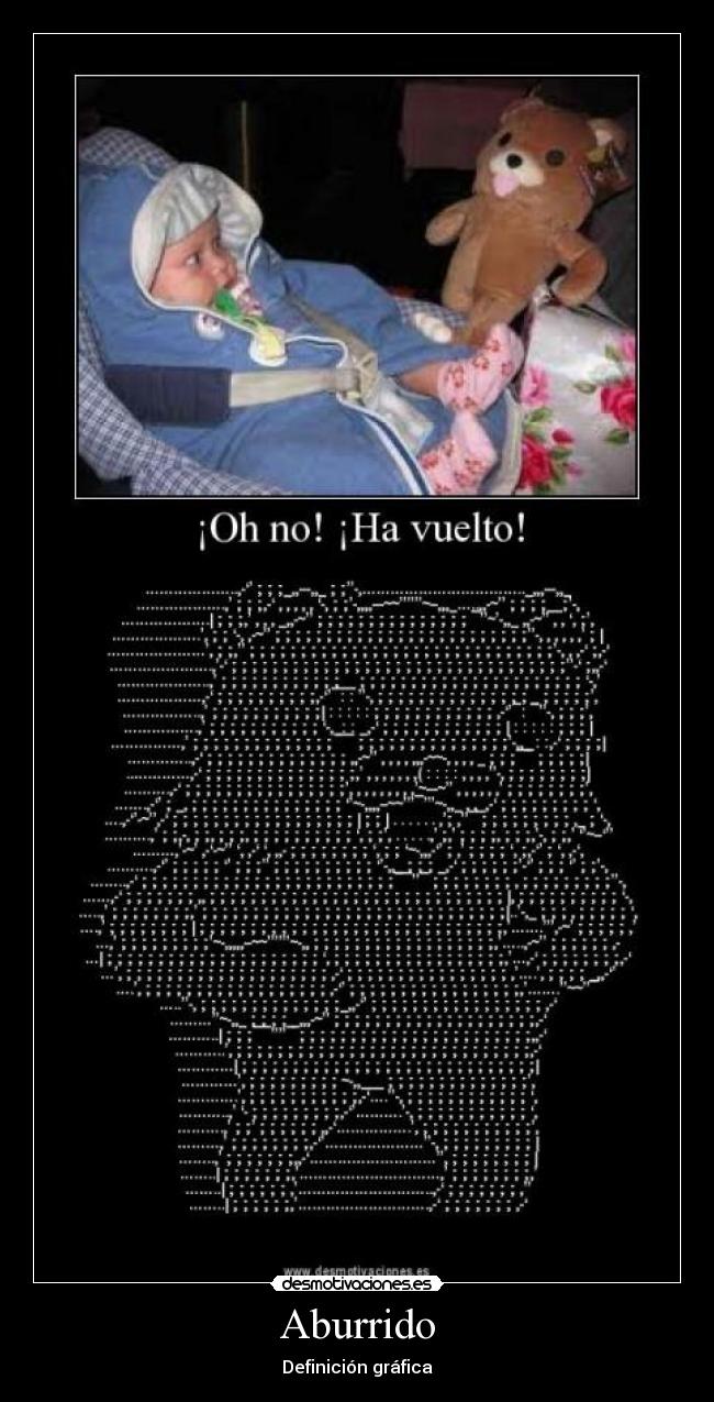 Aburrido - Definición gráfica