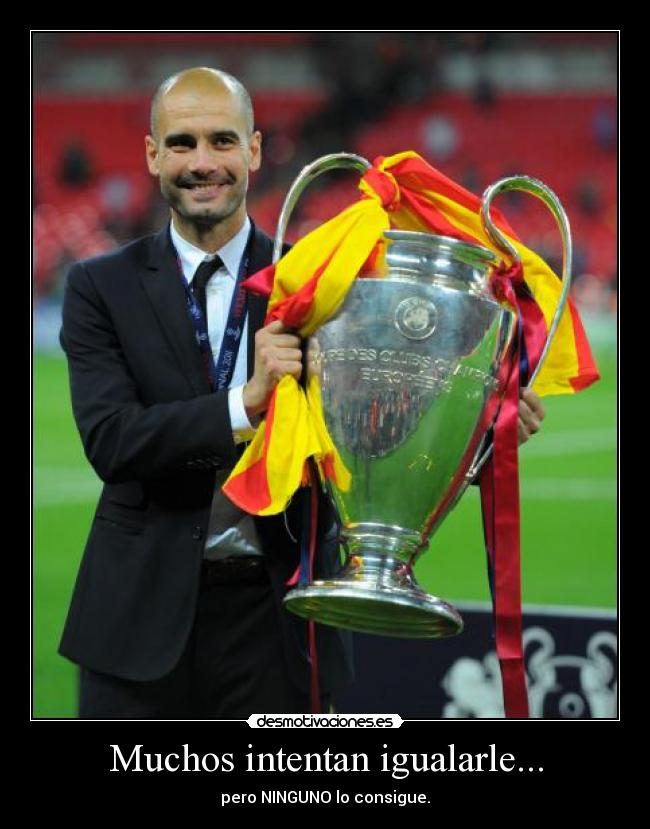 carteles pep guardiola desmotivaciones