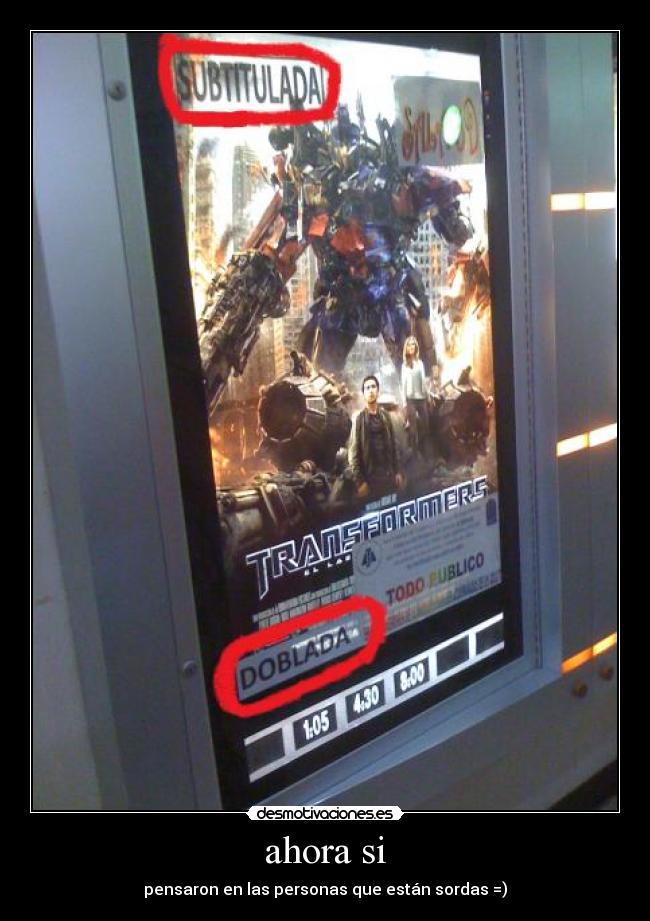 ahora si - 