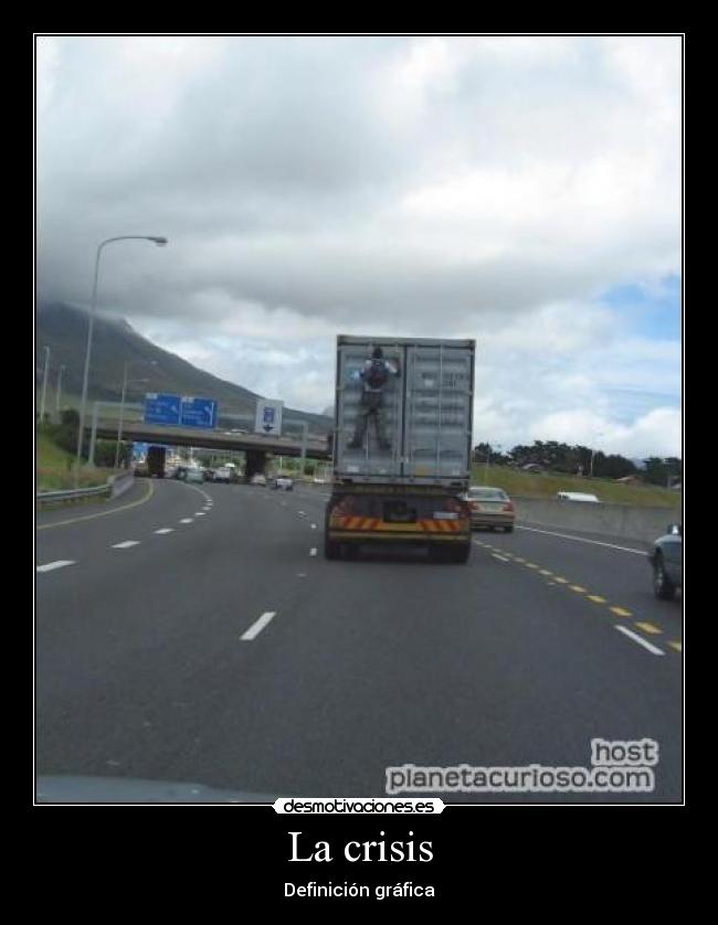 La crisis - Definición gráfica