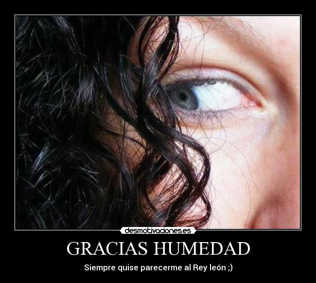 GRACIAS HUMEDAD -