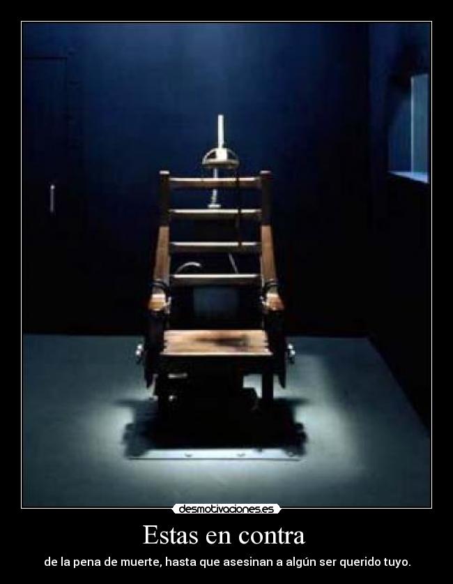 Estas en contra -