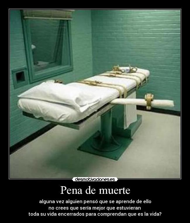Pena de muerte - 