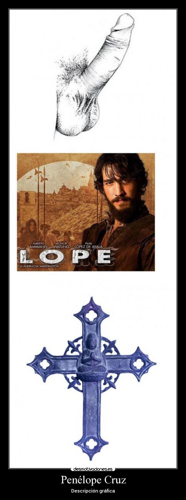 Penélope Cruz - Descripción gráfica