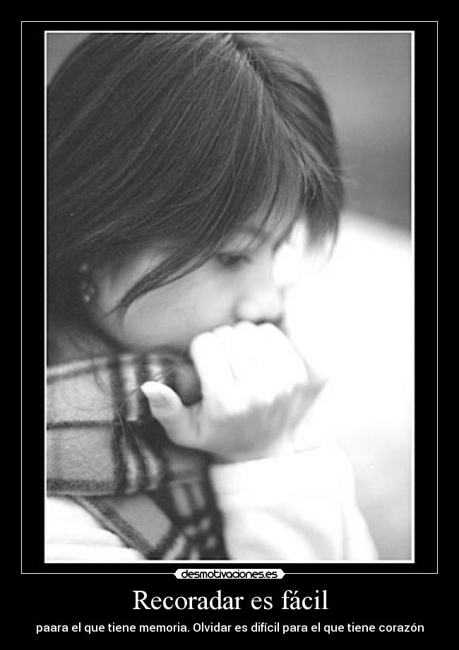 Recoradar es fácil -
