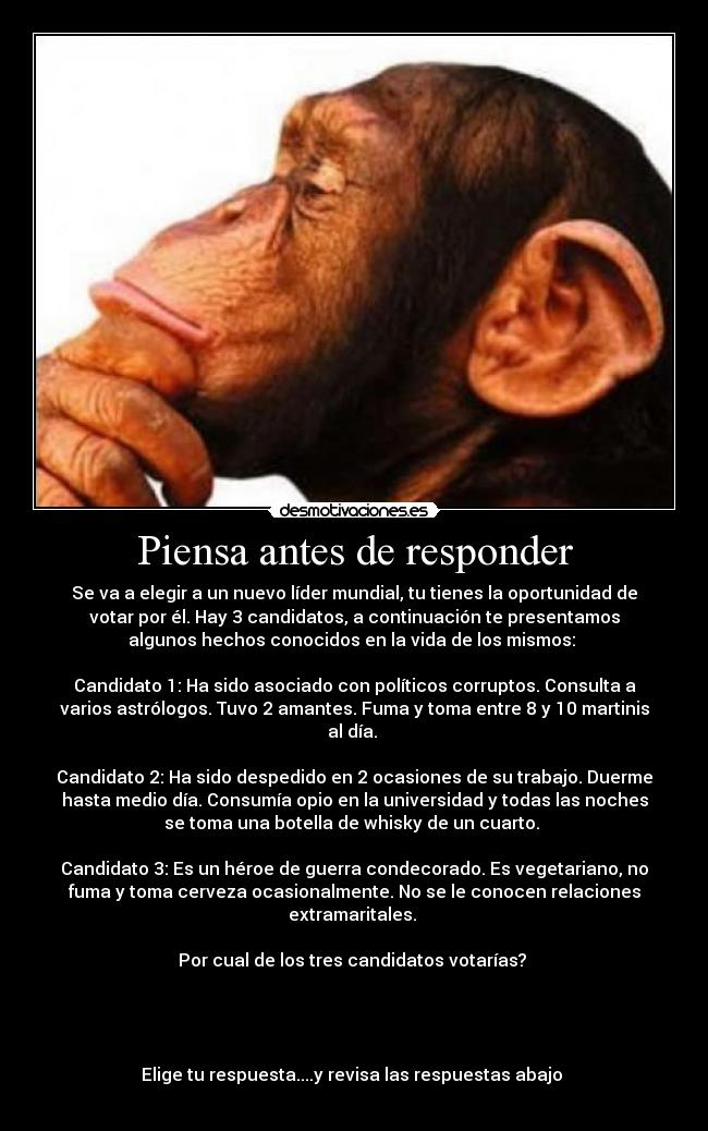 carteles pensar desmotivaciones