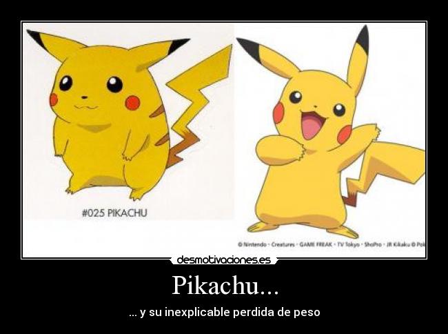 Pikachu... -