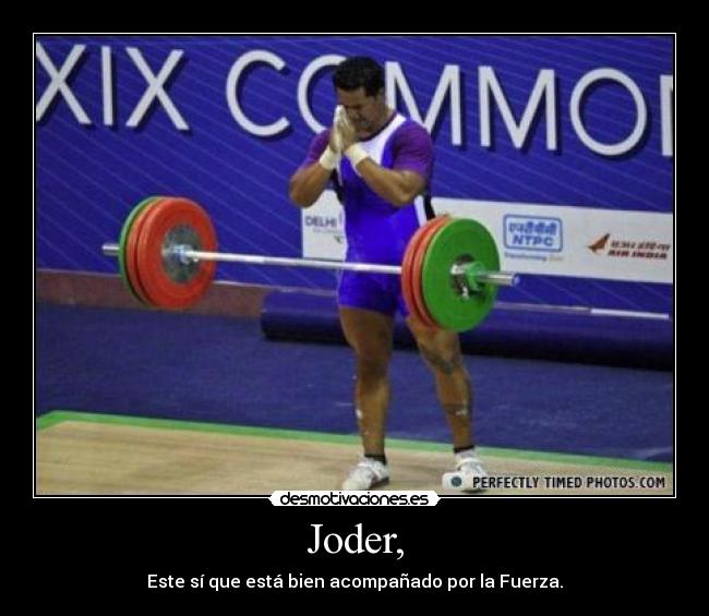 Joder, -