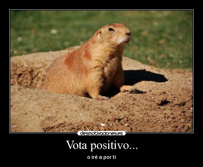 Vota positivo... -