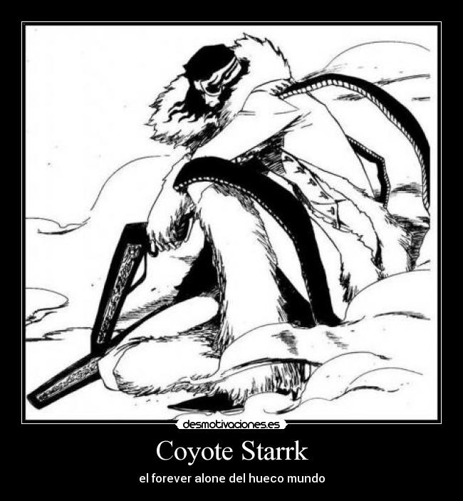 Coyote Starrk - el forever alone del hueco mundo