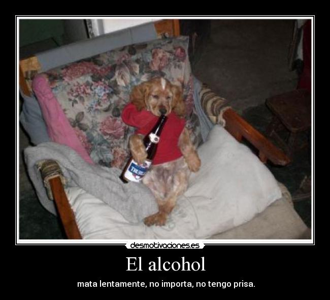 El alcohol -
