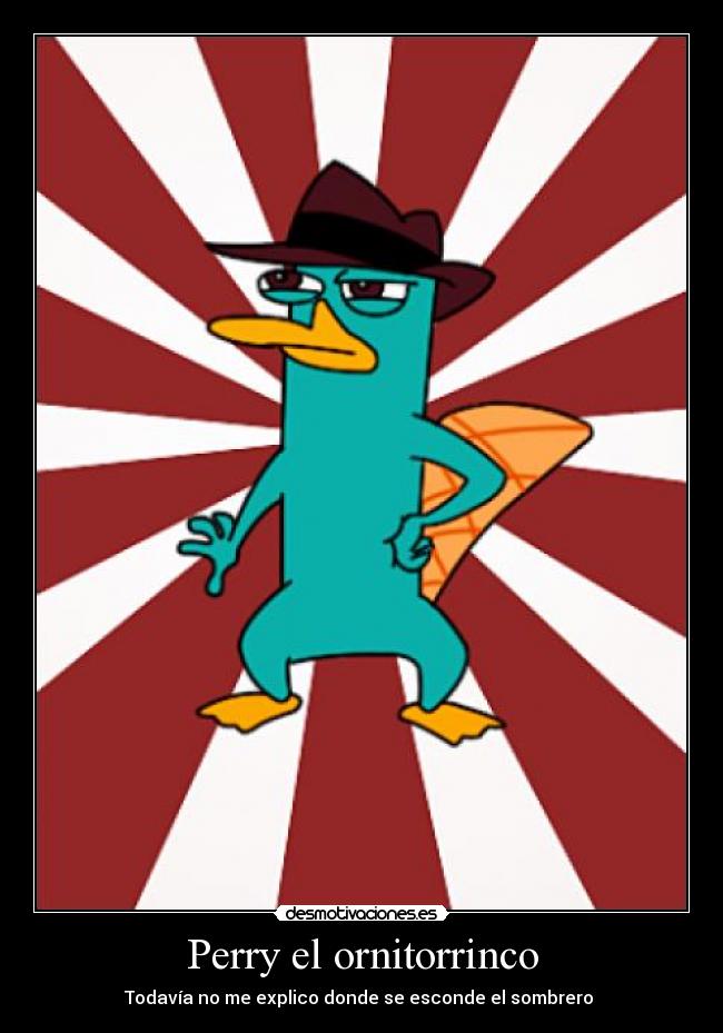 Perry el ornitorrinco - Todavía no me explico donde se esconde el sombrero