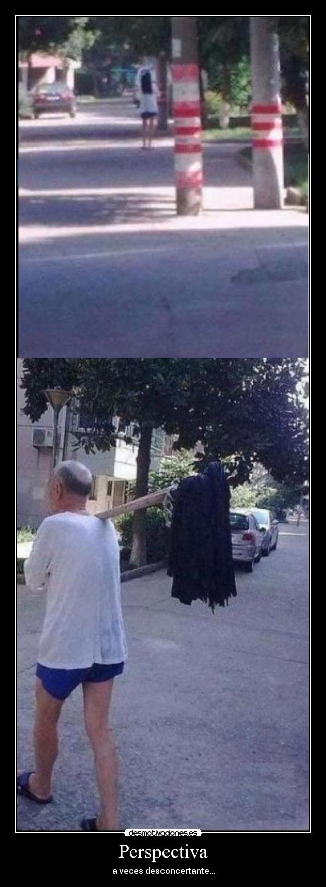 Perspectiva - a veces desconcertante...