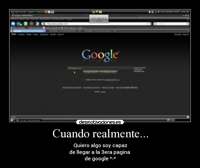 Cuando realmente... -