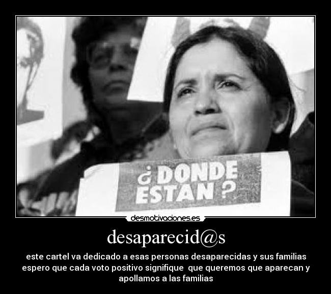 desaparecid@s - 