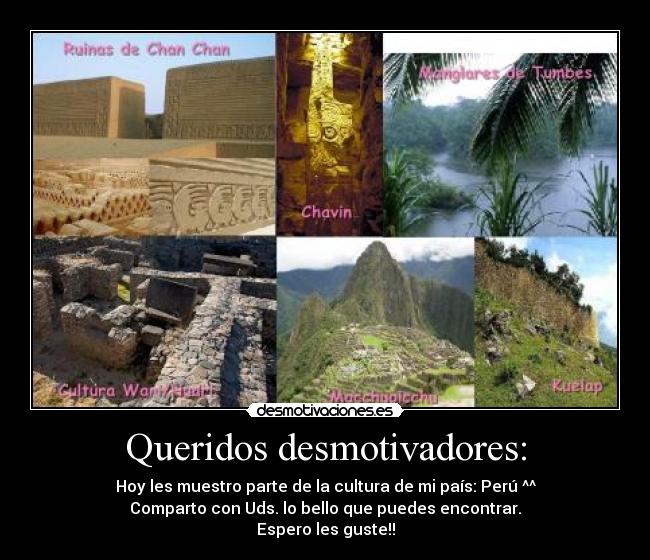 Queridos desmotivadores: -