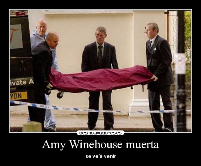 Amy Winehouse muerta -