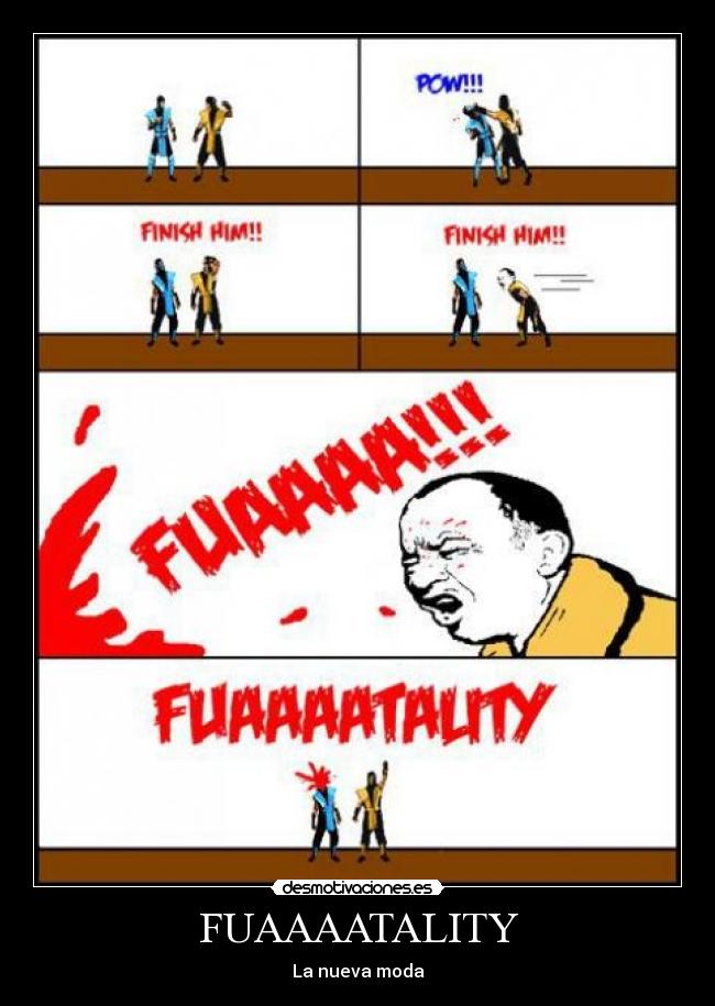 carteles fuaaa fecebook youtube loco mortal kombat dragon juego game over mario bross nintendo wii xbox halo desmotivaciones