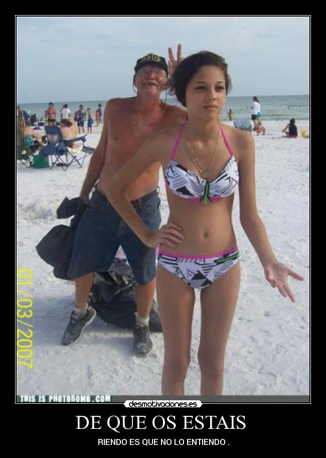 DE QUE OS ESTAIS  - RIENDO ES QUE NO LO ENTIENDO .