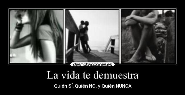 La vida te demuestra -