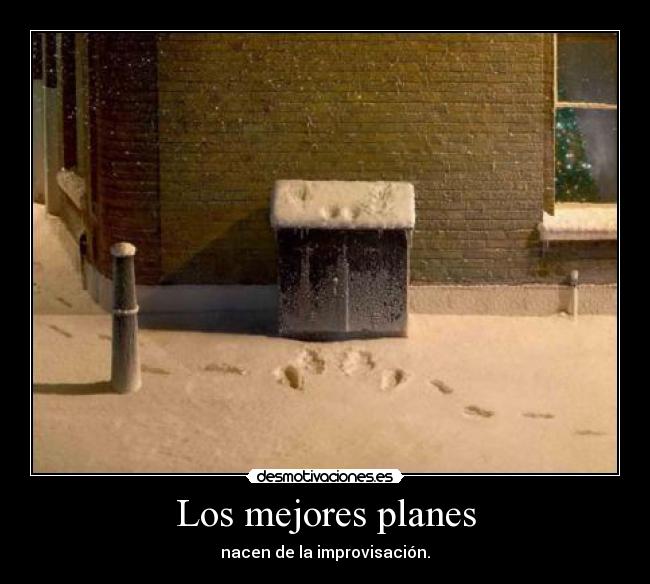 Los mejores planes - 