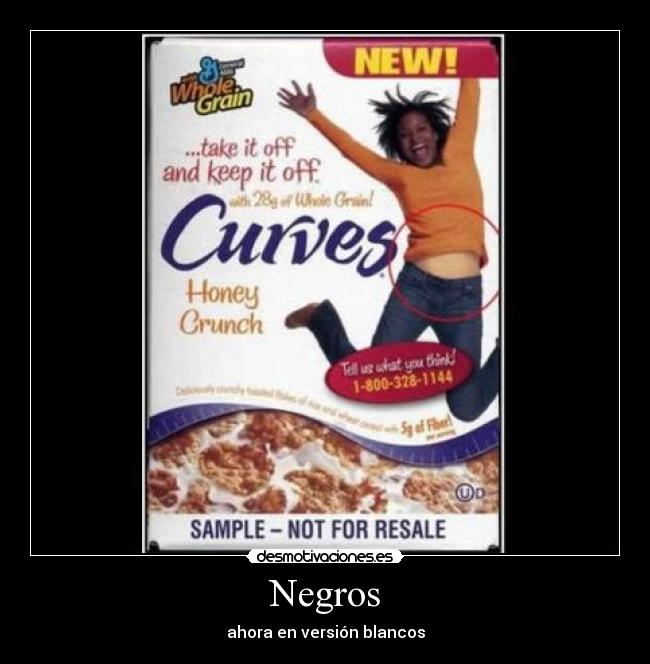 Negros - ahora en versión blancos