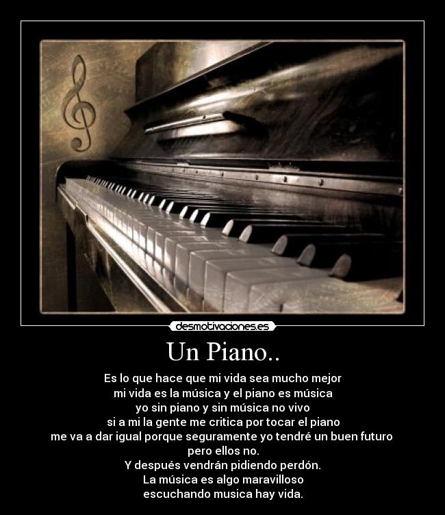 Un Piano.. - 