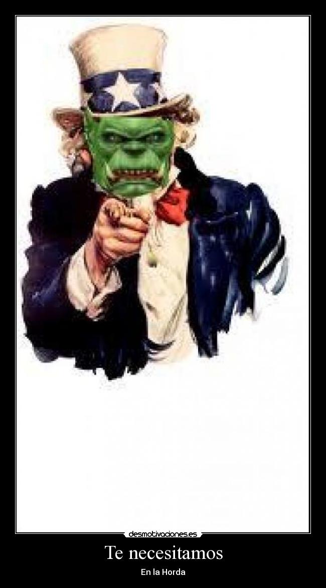 Te necesitamos -