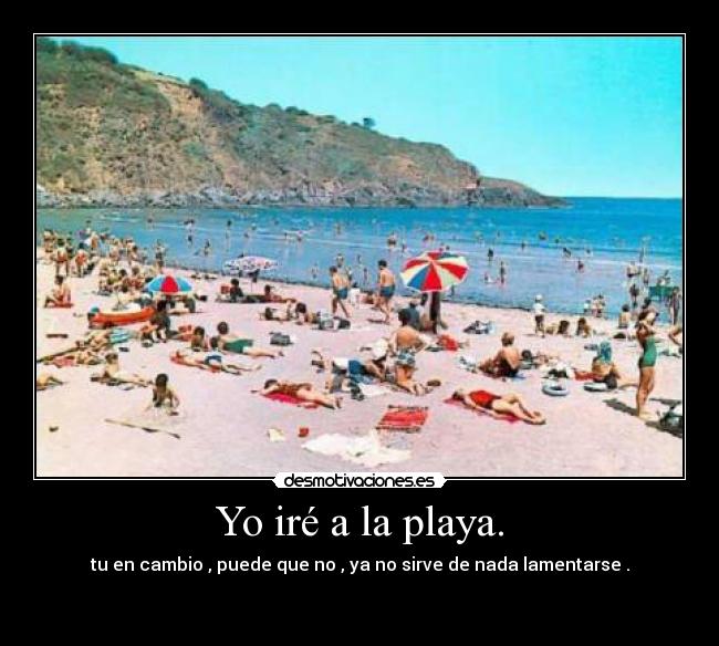 carteles playa desmotivaciones