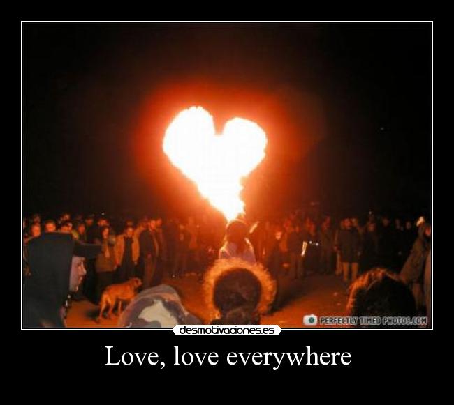 Love, love everywhere - 