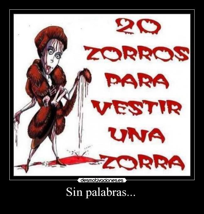 Sin palabras...  - 