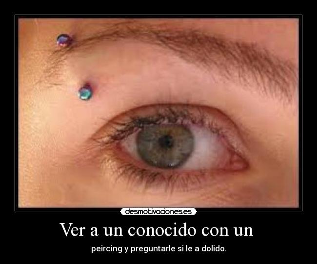 Ver a un conocido con un  - 