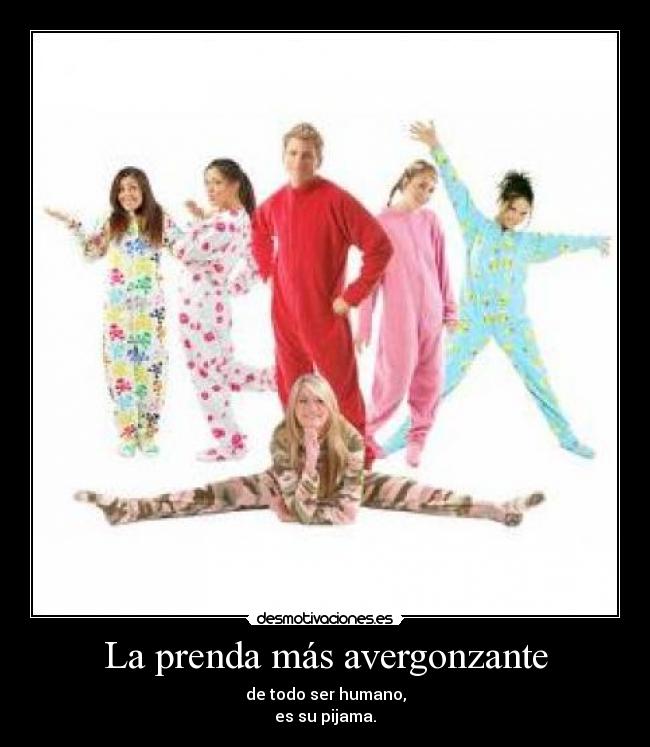La prenda más avergonzante - 