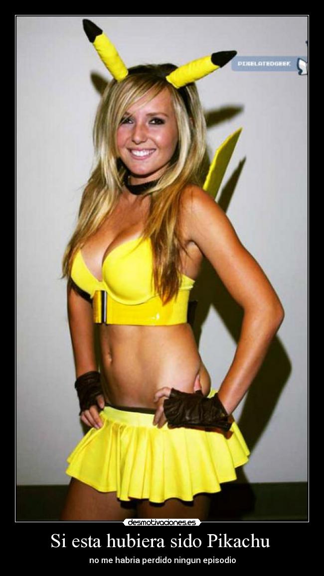 Si esta hubiera sido Pikachu -