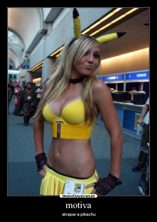motiva - atrapar a pikachu