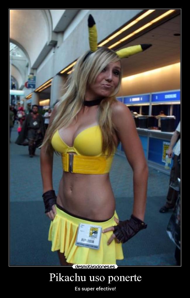 Pikachu uso ponerte - 