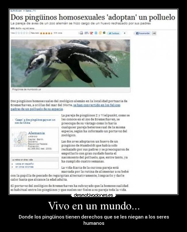 Vivo en un mundo... - 