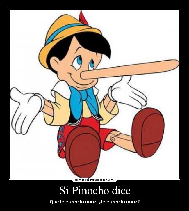 Si Pinocho dice - 