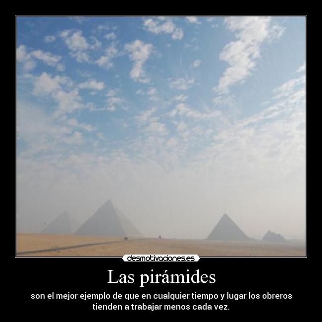 Las pirámides -